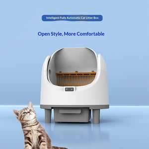 Fully Automatic Cat Litter Box With Large Space Intelligent Shovel Machine