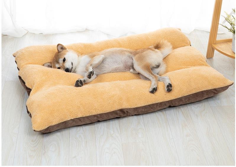 Dog Cushion Removable And Washable Seat Cushion Sleeping Pad Bite Resistant Pet Nest