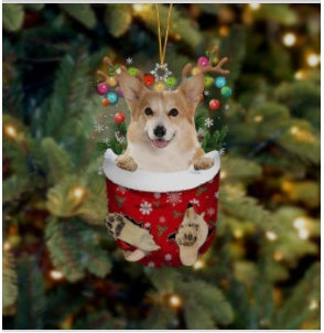 Creative Cute Puppy Christmas Tree Pendant Decoration